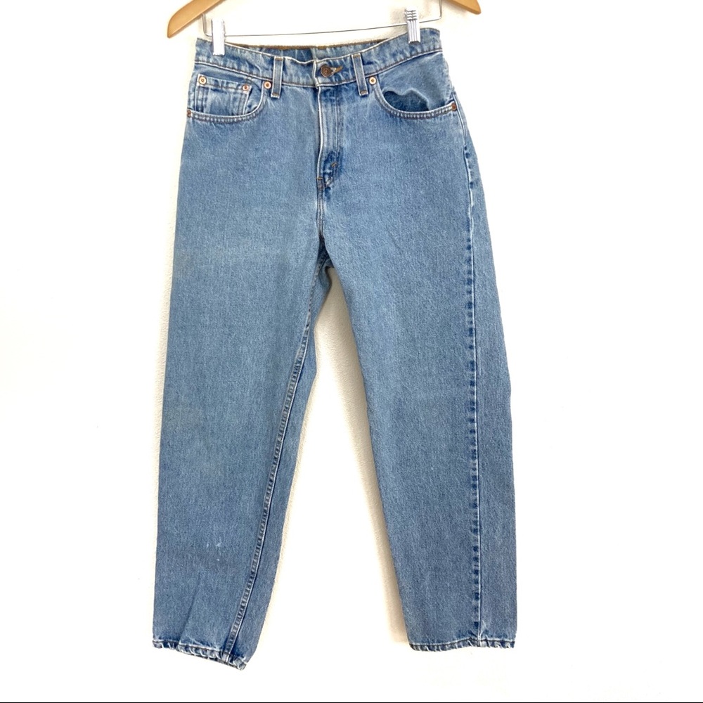 VTG Levi's‎ 560 Loose Fit Straight Light Jeans Junior’s Sz 9